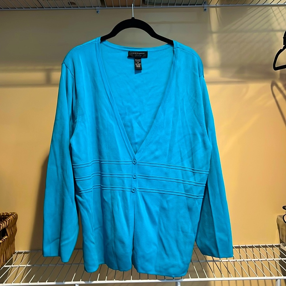 CABLE & GAUGE Cardigan Sz. 1X